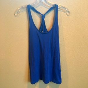 Old Navy knot razor back tank top